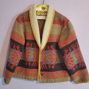 Vintage blanket coat